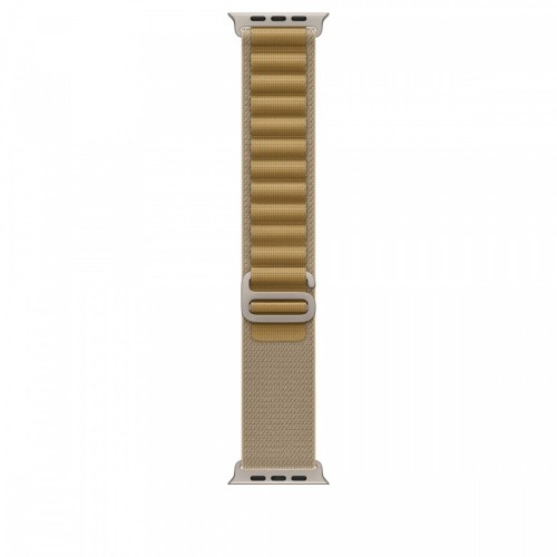 Apple Opaska Alpine w kolorze beżu do koperty 49 mm - rozmiar M - elementy z tytanu w kolorze naturalnym