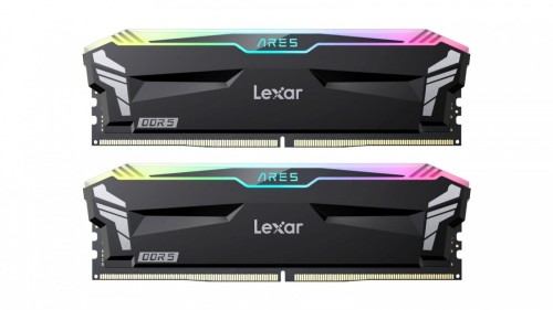 Lexar Pamięć DDR5 ARES RGB Gaming 32GB(2*16GB)/6800 czarna