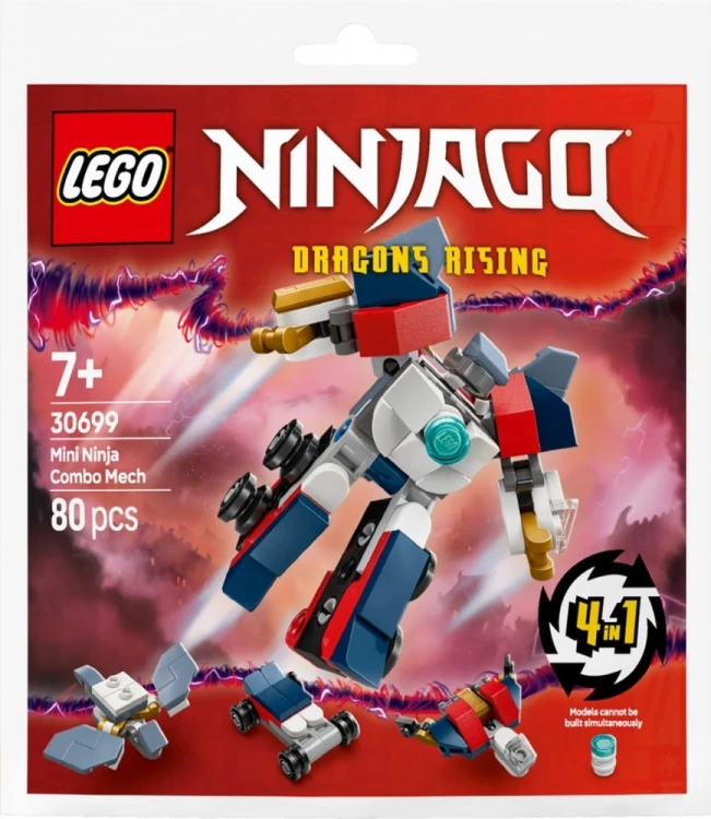 LEGO Klocki Ninjago 30699 Wielofunkcyjny minimech Ninja