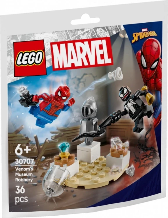 LEGO Klocki Super Heroes 30707 Napad Venoma na muzeum