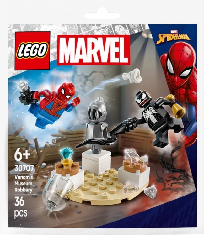 LEGO Klocki Super Heroes 30707 Napad Venoma na muzeum