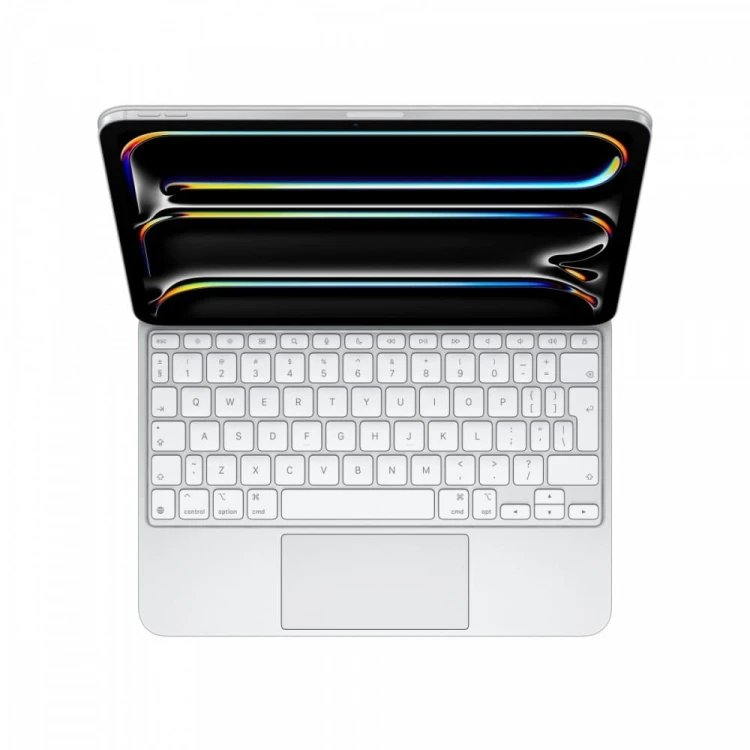 Apple Klawiatura Magic Keyboard do iPada Pro 11 cali (M4) - angielski (międzynarodowy) - biała