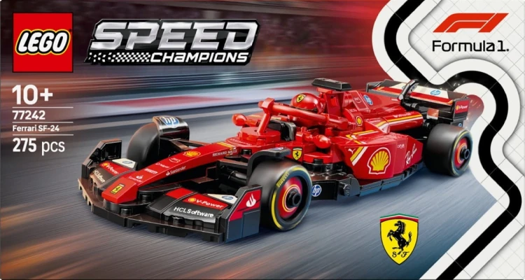 LEGO Klocki Speed Champions 77242 Bolid F1 Ferrari SF-24