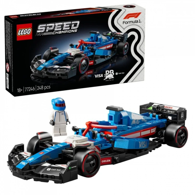 LEGO Klocki Speed Champions 77246 Bolid F1 Visa Cash App RB VCARB 01