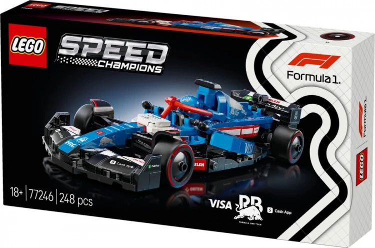 LEGO Klocki Speed Champions 77246 Bolid F1 Visa Cash App RB VCARB 01