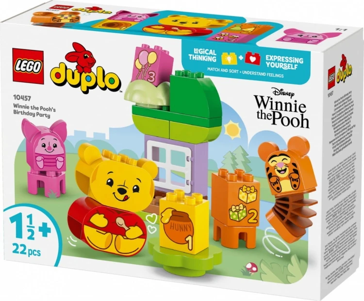 LEGO Klocki DUPLO 10457 Przyjęcie urodzinowe Kubusia Puchatka