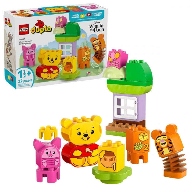 LEGO Klocki DUPLO 10457 Przyjęcie urodzinowe Kubusia Puchatka
