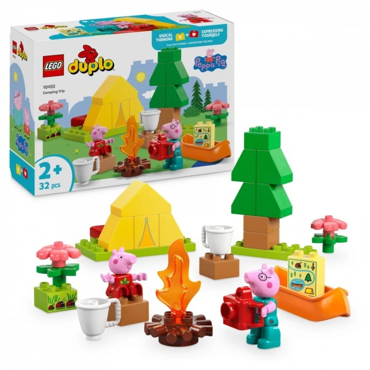LEGO Klocki DUPLO Peppa Pig 10452 Wyprawa na biwak