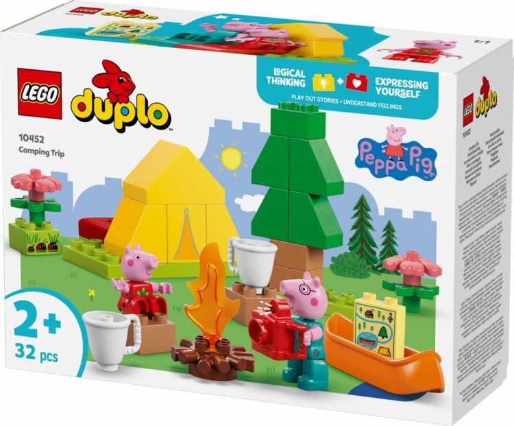 LEGO Klocki DUPLO Peppa Pig 10453 Wesołe miasteczko