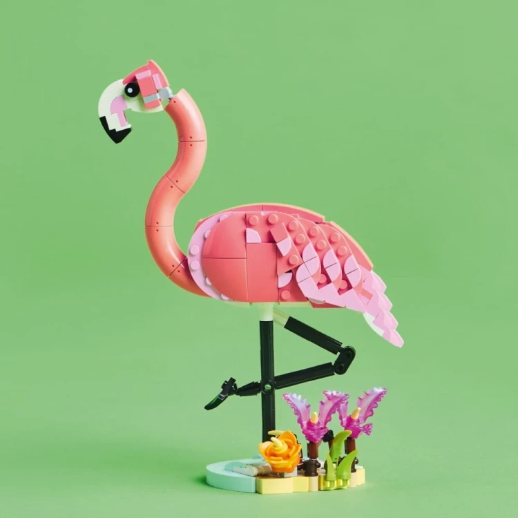 LEGO Klocki Creator 31170 Dzikie zwierzęta: różowy flaming