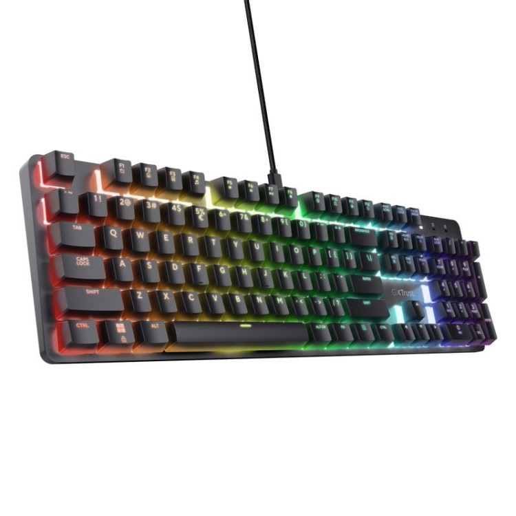 Trust Klawiatura mechaniczna GXT 871 Zora US RGB