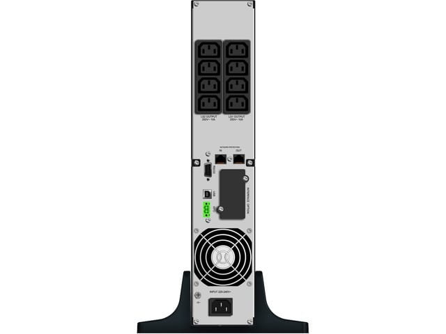 PowerWalker UPS LINE-INTERACTIVE 2000VA 8X IEC OUT, RJ11/RJ45   IN/OUT, USB/RS-232, LCD, RACK 19''