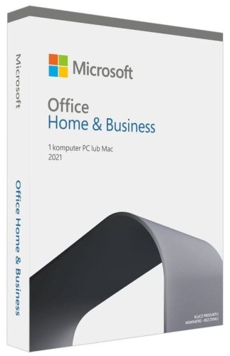 Microsoft Office Home &amp; Business 2021 PL P8 Win/Mac Medialess Box T5D-03539