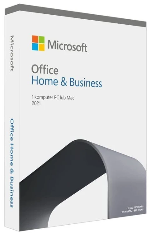 Microsoft Office Home &amp; Business 2021 PL P8 Win/Mac Medialess Box T5D-03539