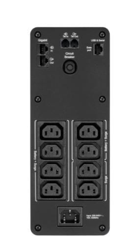 APC Zasilacz awaryjny BR1200SI UPS Back ProBR 1200VA/720W  6+2xC13, AVR,LCD