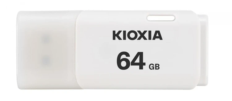 Kioxia Pendrive Hayabusa U202 64GB USB 2.0 biały