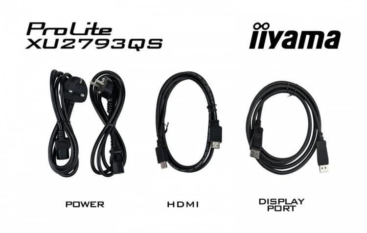 IIYAMA Monitor 27 cali XU2793QS-B6 IPS,QHD,100Hz,HDMI,DP