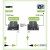 Techly Extender HDMI po skrętce Cat.5e/6/6a/7 do 60m, z odbiornikiem  IR, czarny
