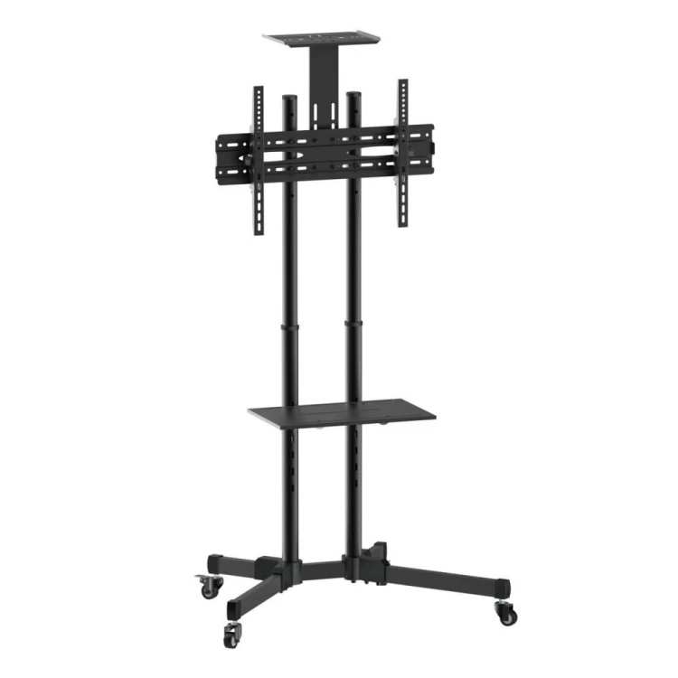 Techly Mobilny stojak do tv 37-70 cali 50kg, dwie półki