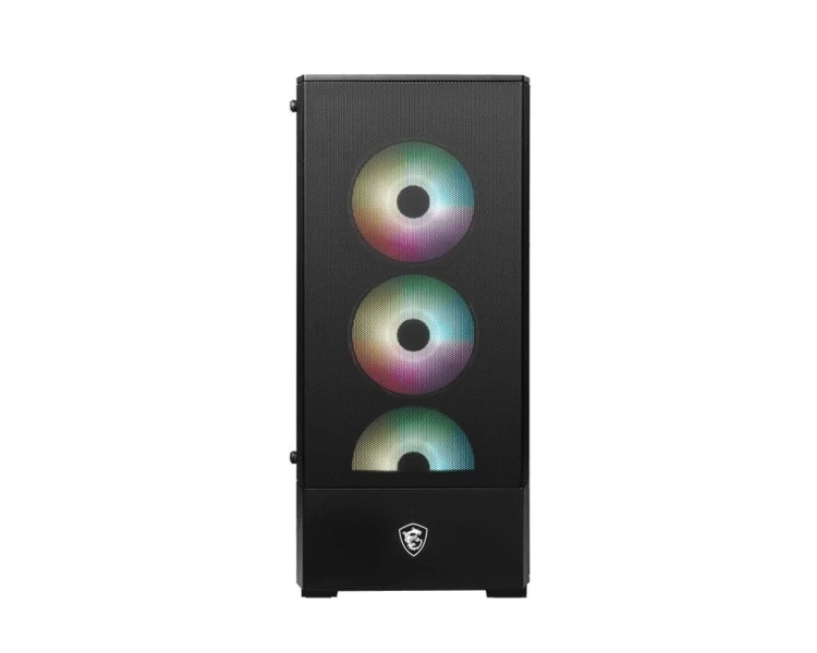 MSI Obudowa komputerowa MAG FORGE 112R wentylatory ARGB, szkło hartowane, 2xUSB