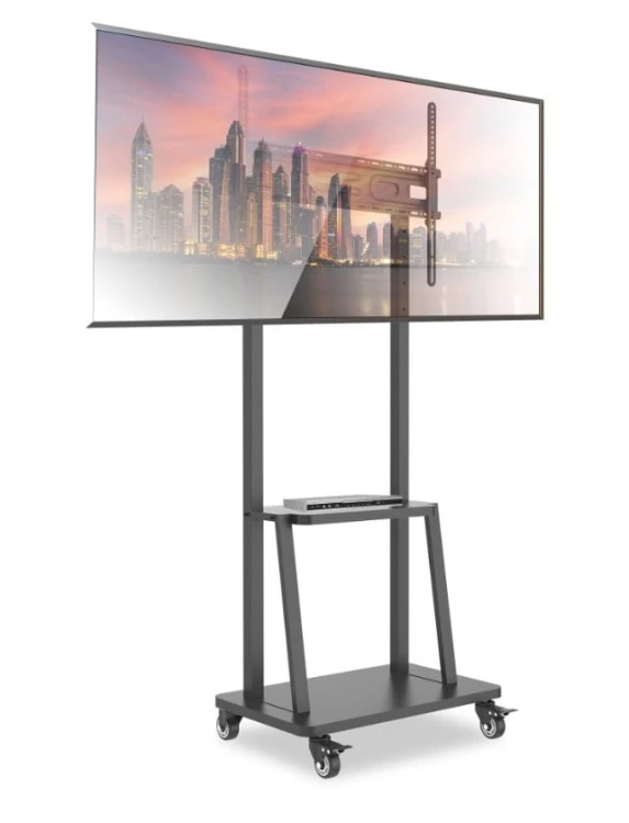 Techly Stojak mobilny  32-70 cali 70kg z półką AV Pivot