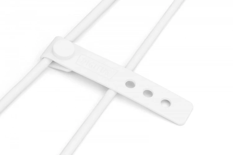 Digitus Kabel zasilający silikonowy USB-C - USB-C, USB 2.0 60W, 0,5m Biały