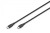 Digitus Kabel zasilający silikonowy USB-C - USB-C, USB 2.0 60W, 1m Czarny