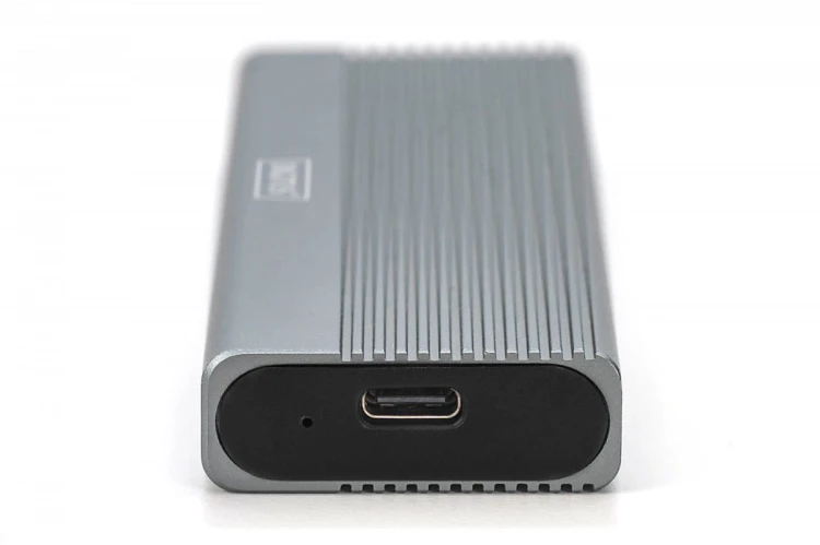 Digitus Obudowa USB 3.1 Typ C na dysk SSD M.2 SATA 6 Gbps aluminiowa, beznarzędziowa