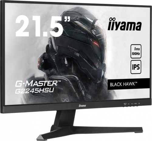 IIYAMA Monitor 22 cale G2245HSU-B2 IPS,FHD,100Hz,1ms,2xUSB,300cd