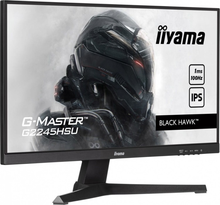 IIYAMA Monitor 22 cale G2245HSU-B2 IPS,FHD,100Hz,1ms,2xUSB,300cd