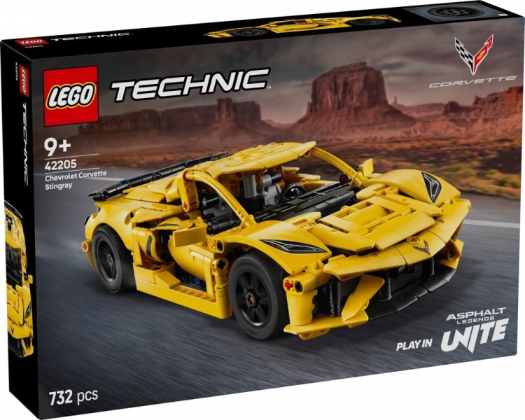 LEGO Klocki Technic 42205 Chevrolet Corvette Stingray