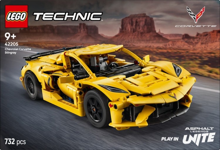 LEGO Klocki Technic 42205 Chevrolet Corvette Stingray