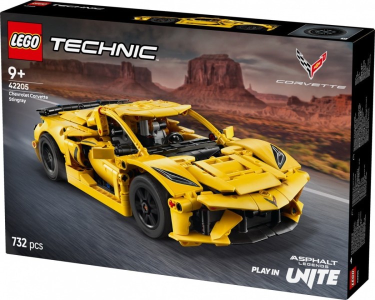 LEGO Klocki Technic 42205 Chevrolet Corvette Stingray