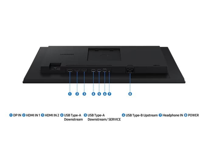 Samsung Monitor 27 cali S40GD IPS 1920x1080 FHD 16:9 2xHDMI 1xDP 2xUSB-A 2.0 1xUSB-B 5ms 100Hz HAS+PIV głośniki płaski 3YOn-Site (LS27D406GAUXEN)
