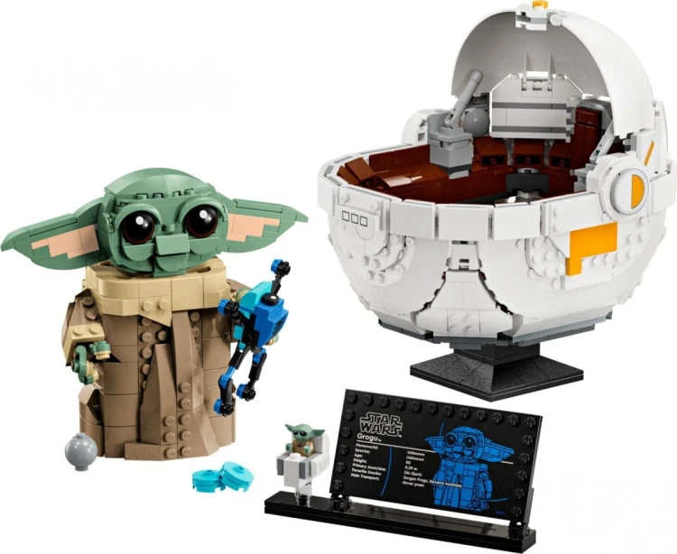 LEGO Klocki Star Wars 75403 Grogu w wózku