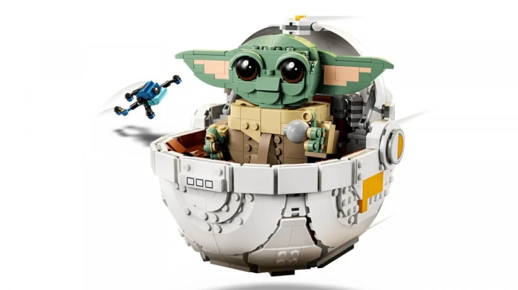 LEGO Klocki Star Wars 75403 Grogu w wózku