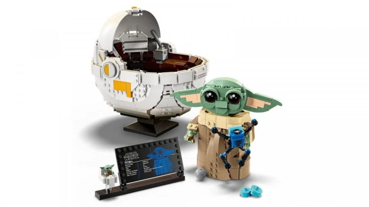 LEGO Klocki Star Wars 75403 Grogu w wózku
