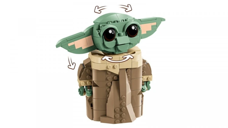 LEGO Klocki Star Wars 75403 Grogu w wózku