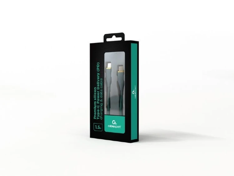 Gembird Kabel USB C(M) do USB C(M) 1.5M zielony