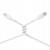 AUKEY CB-NAC1 White nylonowy kabel USB C - USB A | 1m | 3A | 60W PD | 20V