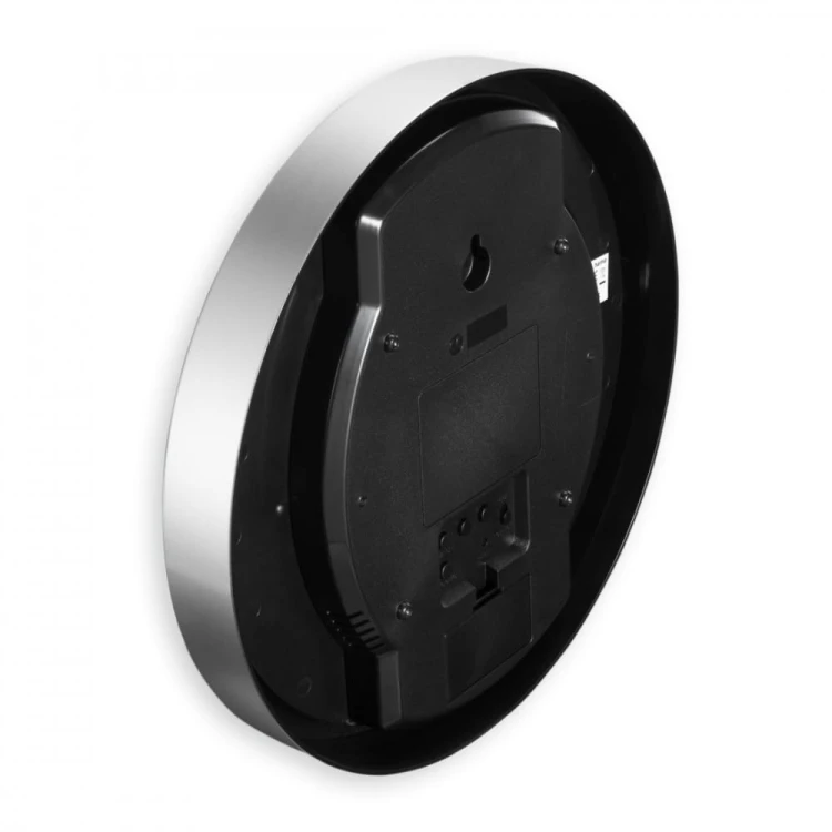 Hama Zegar ścienny DCF Moorea 30cm Srebrny