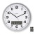 Hama Zegar ścienny DCF Moorea 30cm Srebrny