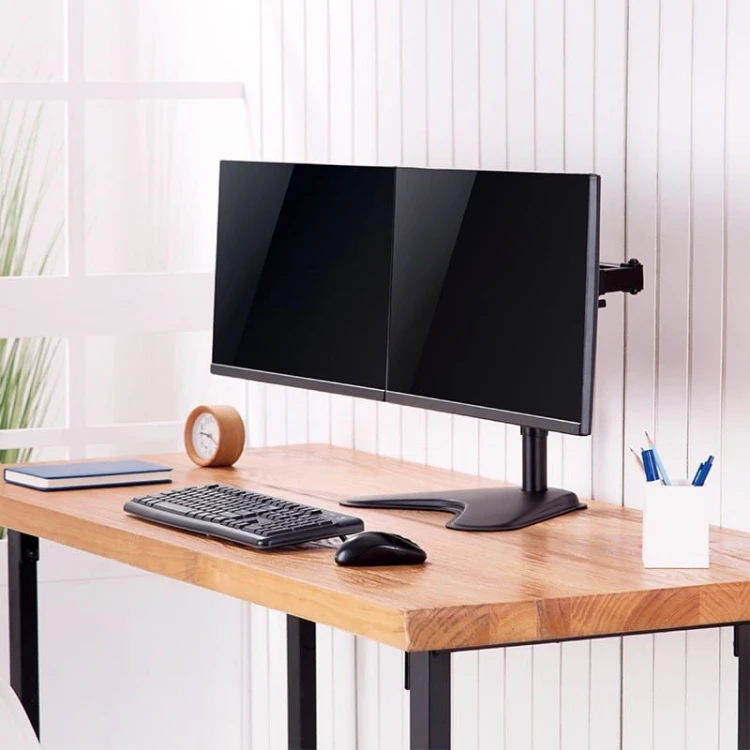 LogiLink Uchwyt na 2 monitory, 17-32 cali, stalowy