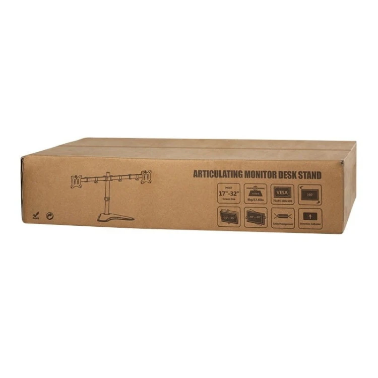LogiLink Uchwyt na 2 monitory, 17-32 cali, stalowy