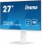 IIYAMA Monitor 27 cali XUB2797QSN-W2 IPS,QHD,USB-c Dock,HDMI,DP,PD-65W,2x2W, 4xUSB(3.2),300cd/m2,80M:1,sRGB:99%/5y/