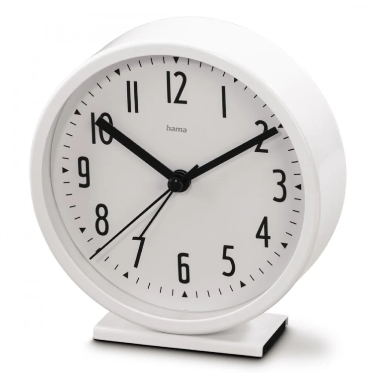 Hama Budzik Skye 11,3cm Biały