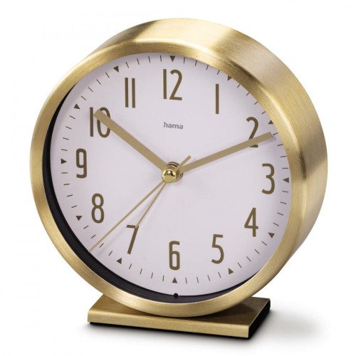 Hama Budzik Skye 11,3cm Złoty