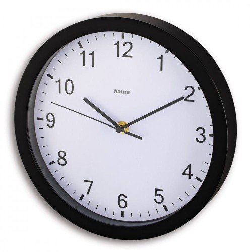 Hama Zegar ścienny Elba 25cm Czarny