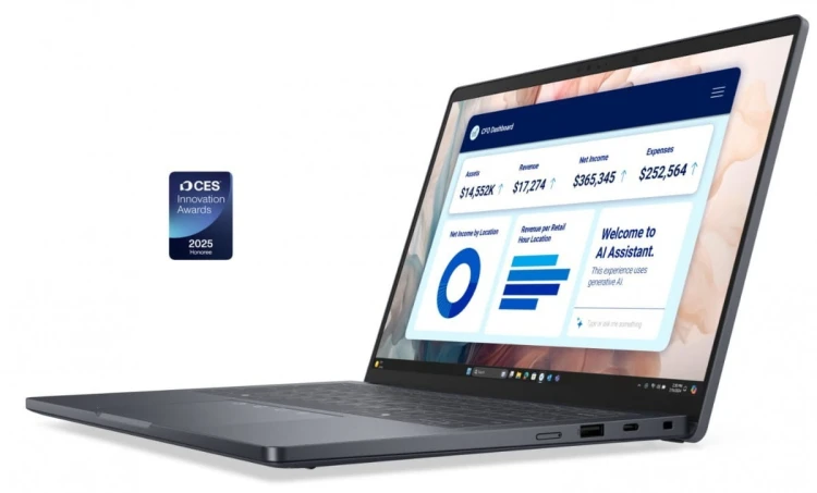Dell Laptop Dell Pro 14 Premium PA14250 W11P Ultra 5 236V/16GB/512GB/14.0 FHD+ 400nit/Arc/FgrPr/Cams&amp;Mic/WLAN+BT/BcklKb/3C/vPro/3YPS Magnesium