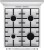Gorenje Kuchnia gazowo-elektryczna GK5A22WH